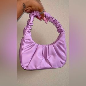 Lavender shoulder bag